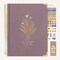 bloom daily planners 2026 Hard Cover Weekly & Monthly Planner, 8.5" x 11", Linen, Purple